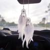 Catcher Car Rearview Mirror Pendant Feather Decor Auto Ornament Hang Charm