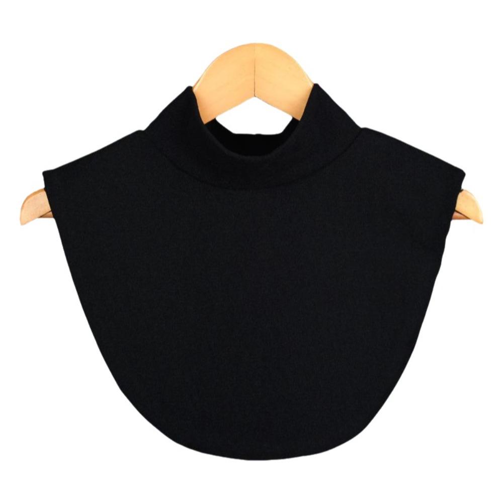 Detachable Fake Collar Warmer High Elastic Detachable Turtleneck Elastic Neck Cover For Women Men
