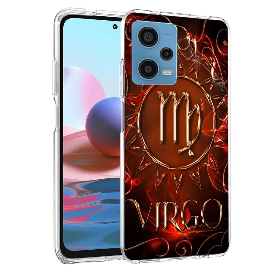 Waage Fische Jungfrau Steinbock Wassermann Stier Handyhülle Für Redmi Note 13 12 14 15 Pro Plus 13R 11 11T 11E 11S 10 Pro 10S 9 9S C