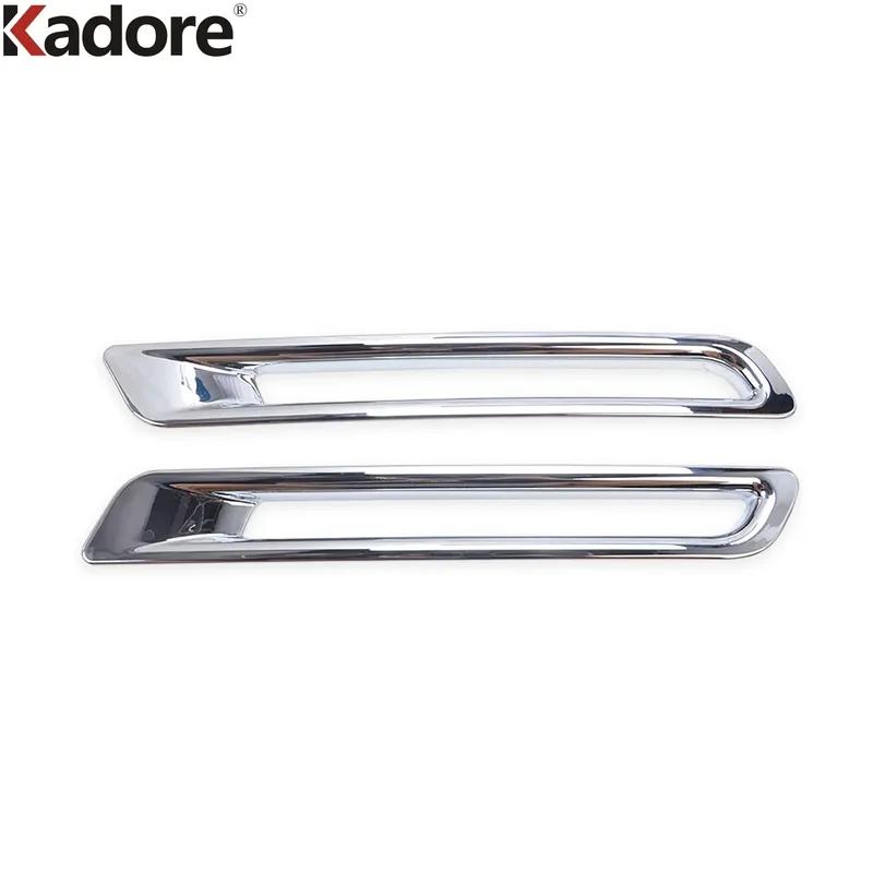 For Toyota Sienna 2024 Carbon Fiber Car Rear Fog Light Lamp Cover Trims Tail Foglight Bezel Trims Accessories