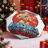 Umbrella with He-Man Masters Universe Vintage Logo, Windproof Compact Travel Umbrella for Adults, 80s Heroes Gift