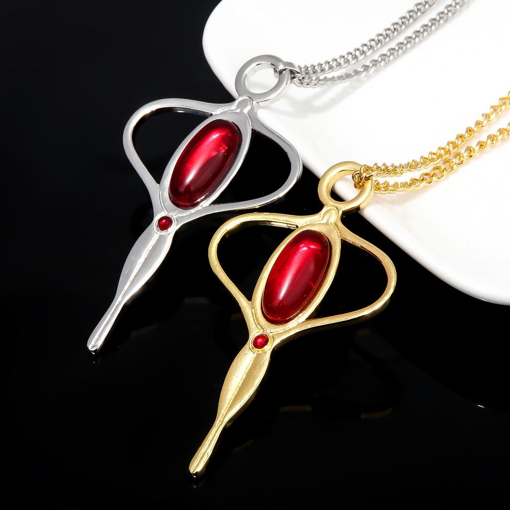 Puella Magi Madoka Magica Necklace With Alloy Pendant For Cosplay Fans