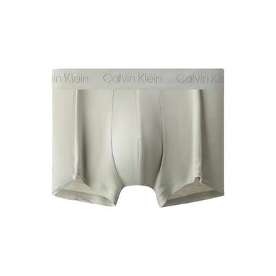 Black Label Letter Pattern Mid-Rise Slim Fit Boxer Shorts Men Underwear Gray NB3327-PRP