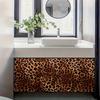 Trendy Leopard Spot Wall Stickers Self Adhesive High-End Living Room Bedroom Wallpaper Closet Furniture Rvation Stickers