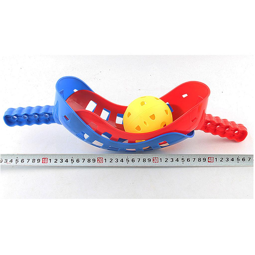 Kids Throw and Grab Toy Game Racket Sensory Toy for Outdoor Fun Game Children's Educational Sports Throwing Toy