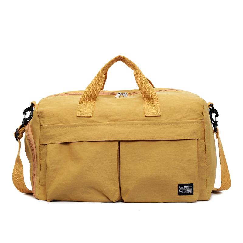 

Travel Bag Lightweight Shoulder Crossbody Bag Women Tote Bag жовтий