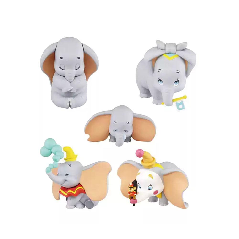 Cute  Dumbo Action Figure Toys Mini Size Jumbo Dumbo Elephant Anime Figure Dolls Car Decor Model Gifts