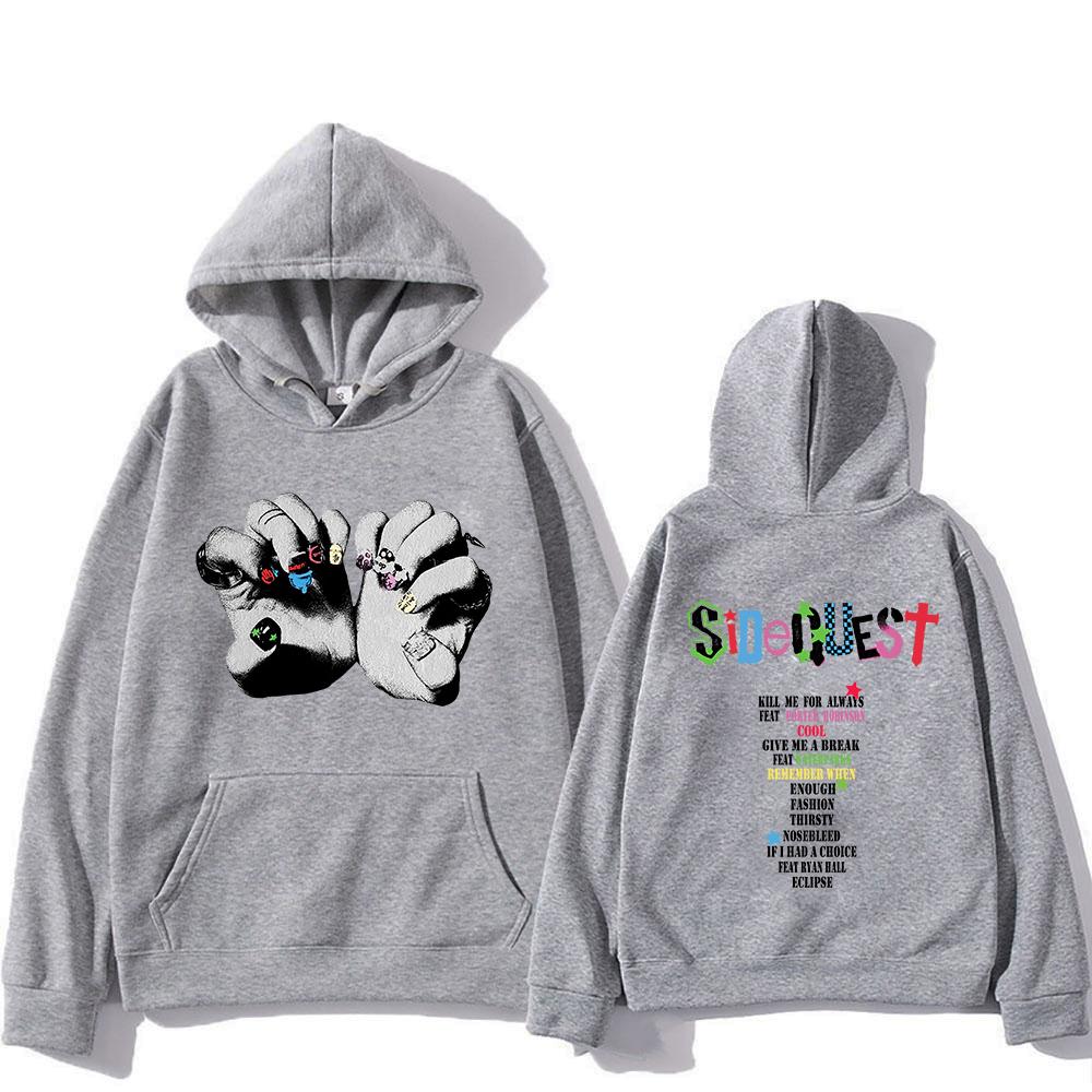 5 Seconds of Summer Michael Clifford Hoodie 2025 Album SIDEQUEST Herren/Damen Hoodies Harajuku Winterkleidung Pullover Sweatshirt