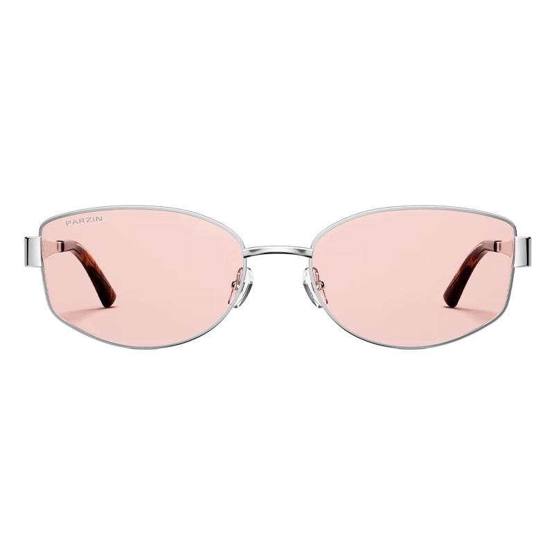 PARZIN PZ8602 Retro Oval Sunglasses