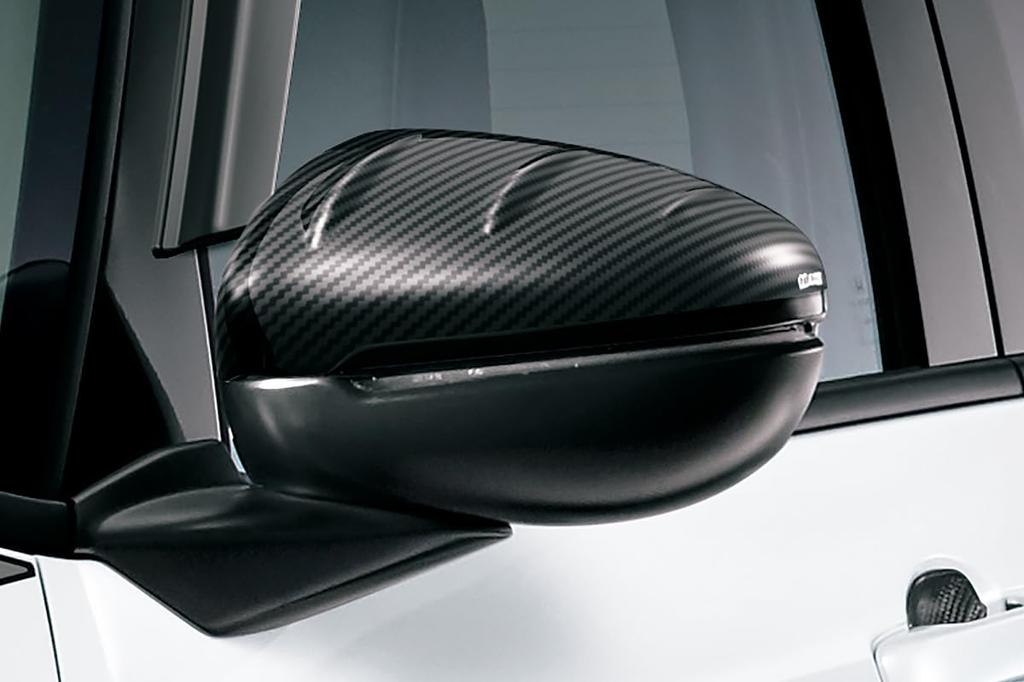MUGEN Carbon Fiber Door Mirror Covers Carbon Fits MUGEN (MUGEN) / 76205-XNN -K0S0 (Dry Fiber) (MUGEN) / 76205-XNN-K0S0