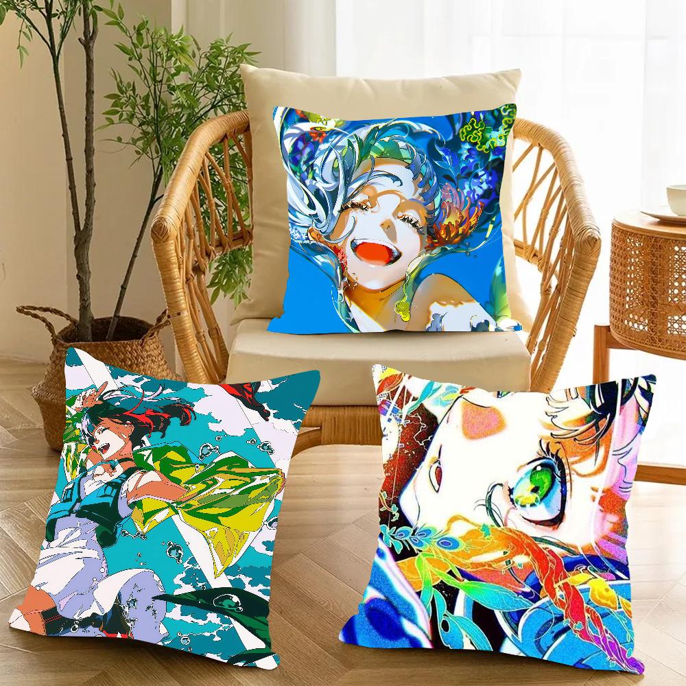 Aesthetic Art Y-yoneyama Mai Pillow Case Suitable For Bedrooms Living Rooms Cars Home Decoration