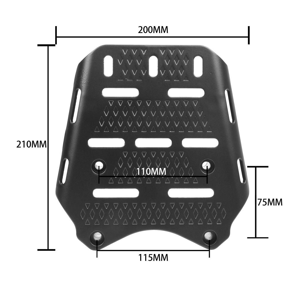 For HONDA PCX150 PCX160 2014-2023 PCX125 Top Box Luggage Case Seat Bracket Motorcycle Accessories Trunk Rear Shelf Storage Rack