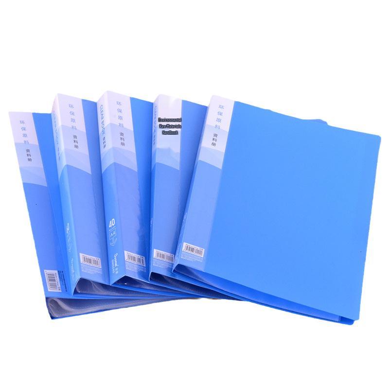 A4 Transparenter Dokumenten-Aufbewahrungsordner für Büroorganisation.