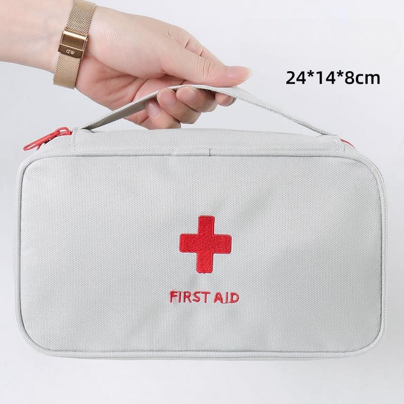 Medicine Storage Bag, Travel Portable First Aid Kit, Emergency Outdoor Medical Kit, Health Bag