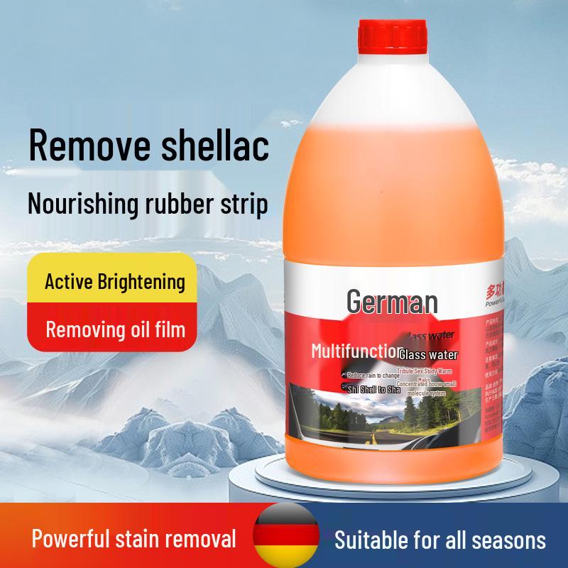 Four Seasons Universal Car Glass Cleaner - Oil Film Remover & Windshield Washer Concentrate