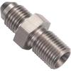 3AN Male to M10x1.0 Male Stainless Steel Brake Fitting Adapter Connector