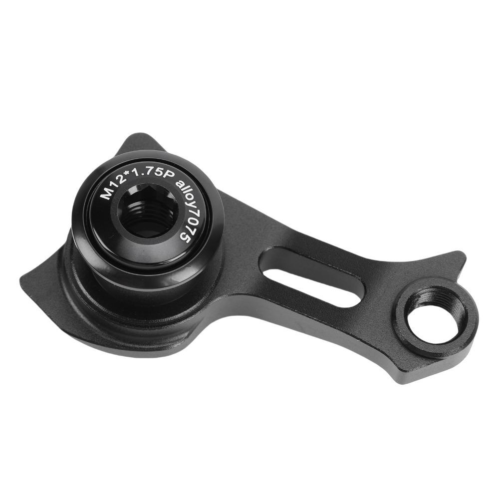 Aluminum Alloy Bike Derailleur Hanger Bike Tail Hook for Trek/Sram Bike Big Cassette Modification