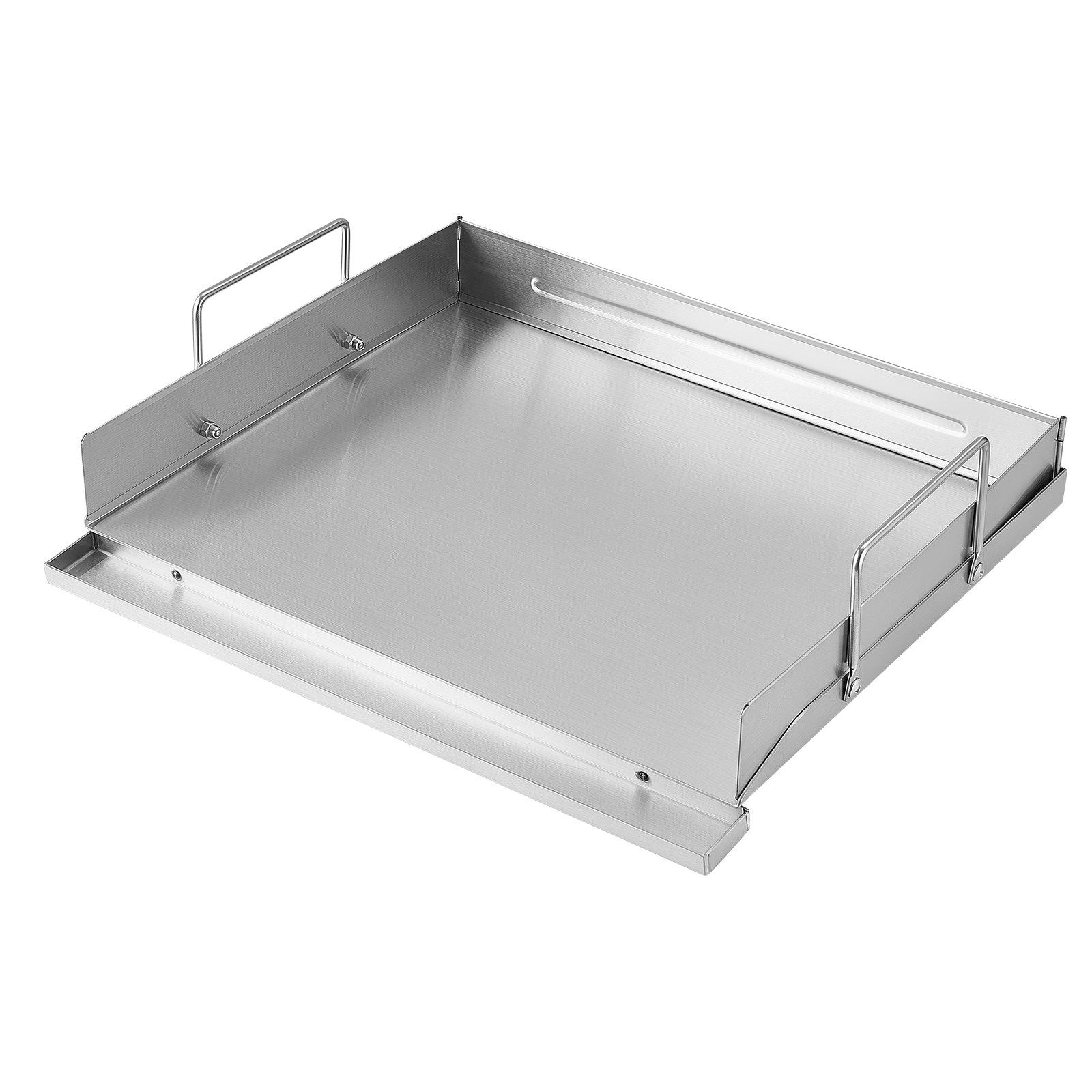 VEVOR Stacmless Steel Griddle 46x41 cm