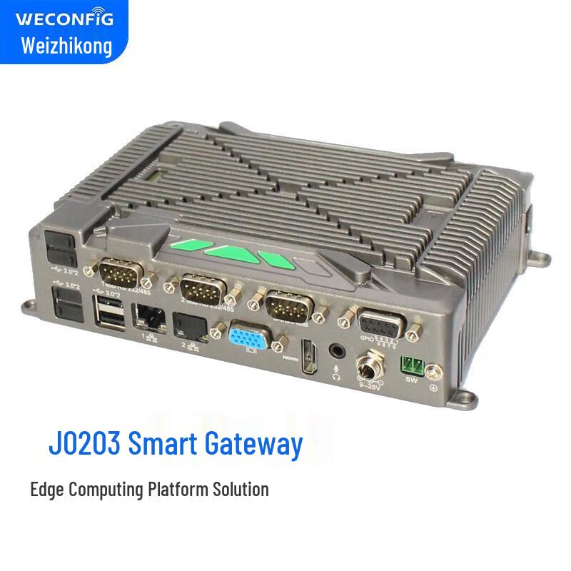 Weizhikong Fanless Intel IoT Gateway Mini Industrial PC