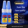 Quick-Dry Universal Super Glue for Metal, Wood, Plastic, Glass, and Shoe Repairs