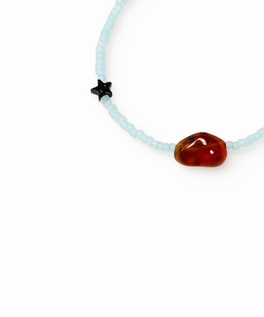 Runds Point Gemstone Bracelet (Sky Blue)
