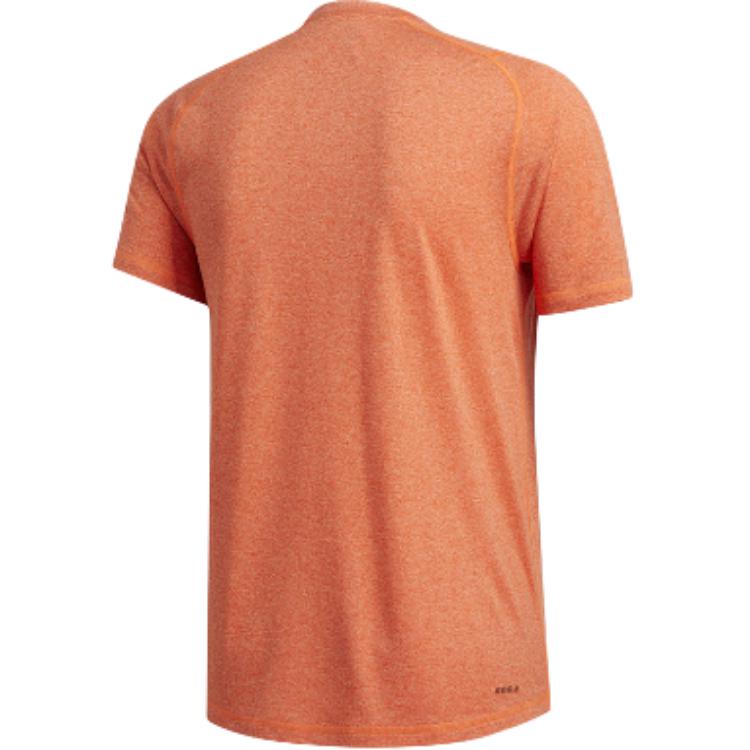 Adidas T Shirts Men's Orange Crew Neck Moderate FL4618
