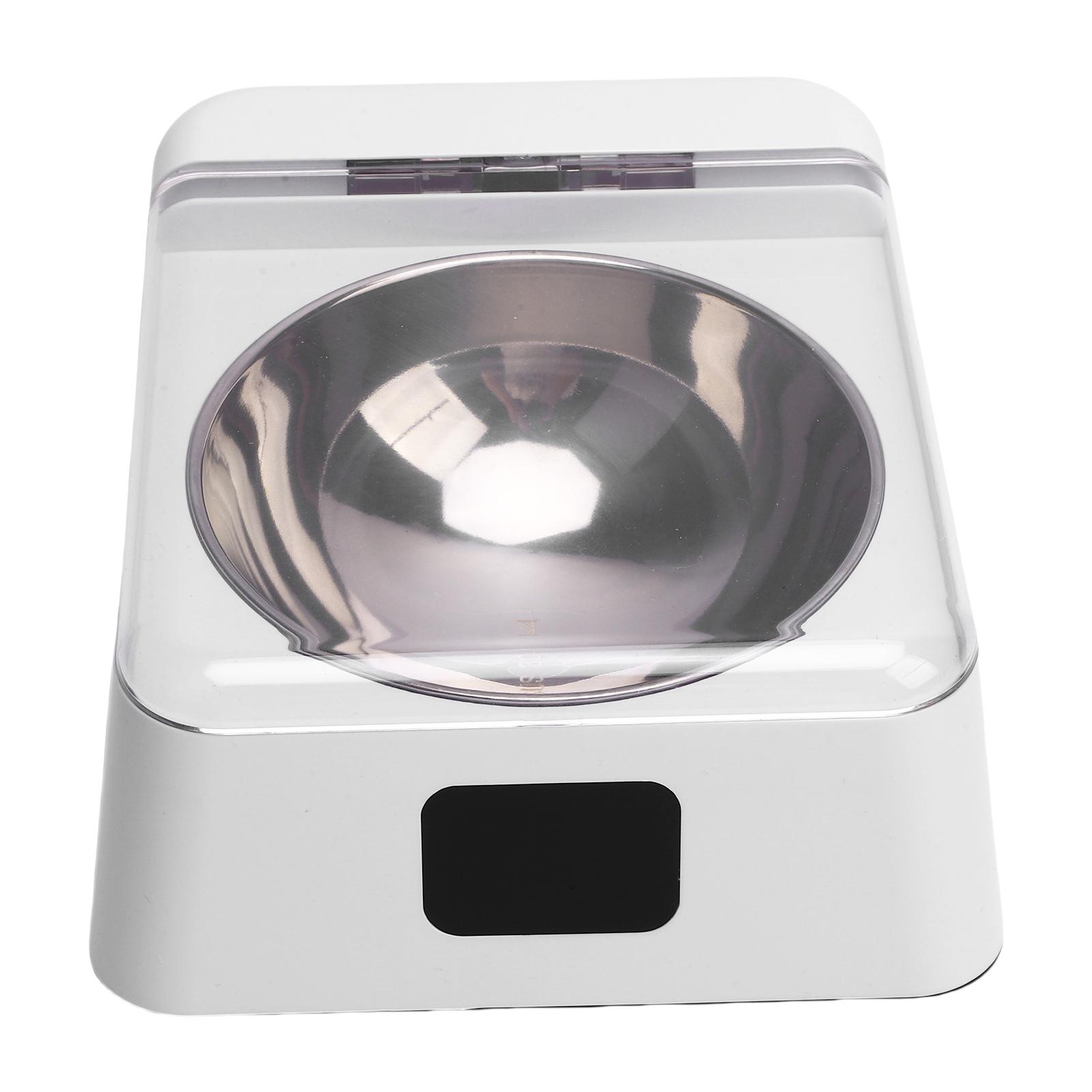 

Automatic Pet Feeder USB Charging Large Capacity Infrared Sensor Lid Opening Dog Feeder for Home L