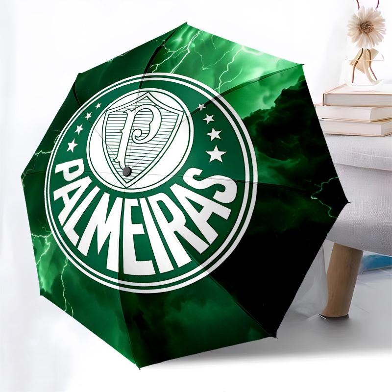 Palmeiras, Lightning- Automatic Opening and Closing, 8-rib Structure Portable Umbrella, Suitable for Men and Women in All Seasons - Perfect