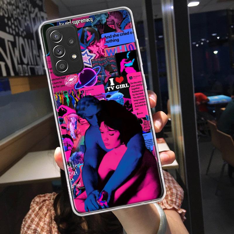 TV Girl Album Phone Case for Samsung A54 A57 A37 A17 A14 A15 A12 A24 A34 A55 A35 A25 A52S A07 A05S A04S A22 A32 A72 Galaxy Note