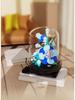 Preserved Flower with Cover Micro Particle Building Blocks - Desk Ornament Gift for Children's Day