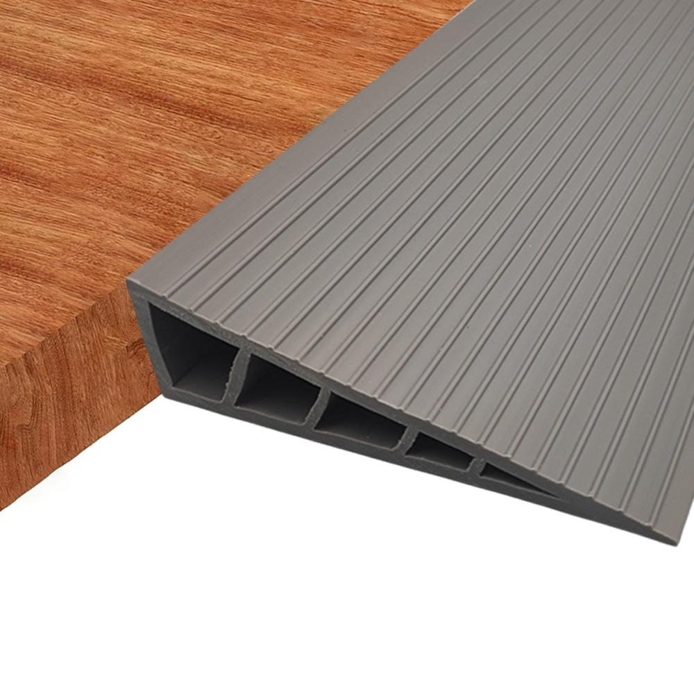 Carpet To Tile Rise Threshold Ramps 60cm Soft Wheelchairs Ramps Cuttable Waterproof Floor Transition Strip Wood/Tile Floor
