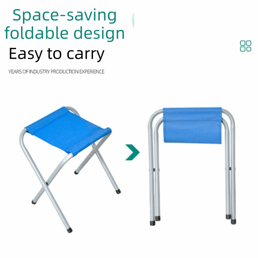 Foldable Camping Stool Ultralight Portable Outdoor Chair Easy To Carry Folding Stool Hiking