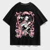 Anime Nezuko Characters T-Shirt Playing Gaming Novelty T-Shirts Short-Sleeved Tshirt Autumn 100 Cotton Kawaii  Aesthetic