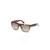 Alberto Brown Mirror Square Men S SunglaSSeS Ft1077 55g 55
