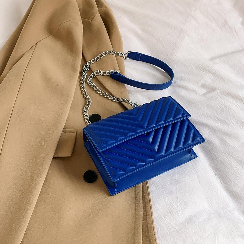 Bag Women'S Summer Annual Rhombus Bag High Value Niche Popular Crossbody Bag Chain Underarm Bag