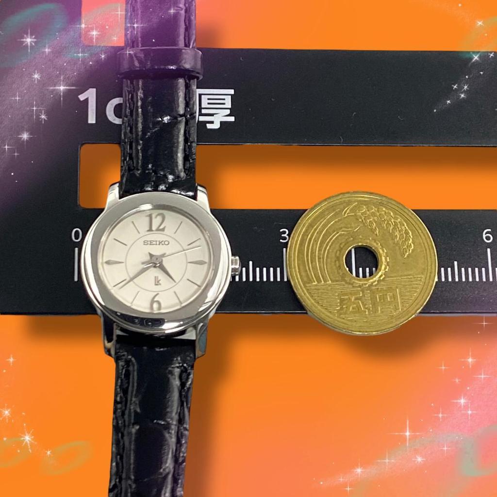[USED] Working Seiko Lukia Women's Watch with White Dial, Waterproof Quartz Movement