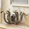 Halloween Unique Tentacles Skull Animal Sculpture Cup Holders Resins Ornament Hanging Hook for Home and Office Decors