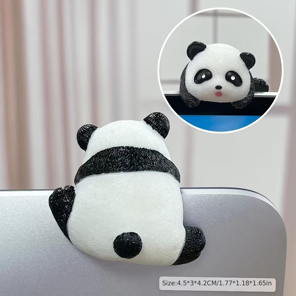 1pc 3D Cartoon Animal Figurine, Resin Desk and Dashboard Decor, Cute Miniature Office Ornament Collection, Non-Electric Desk Accessory