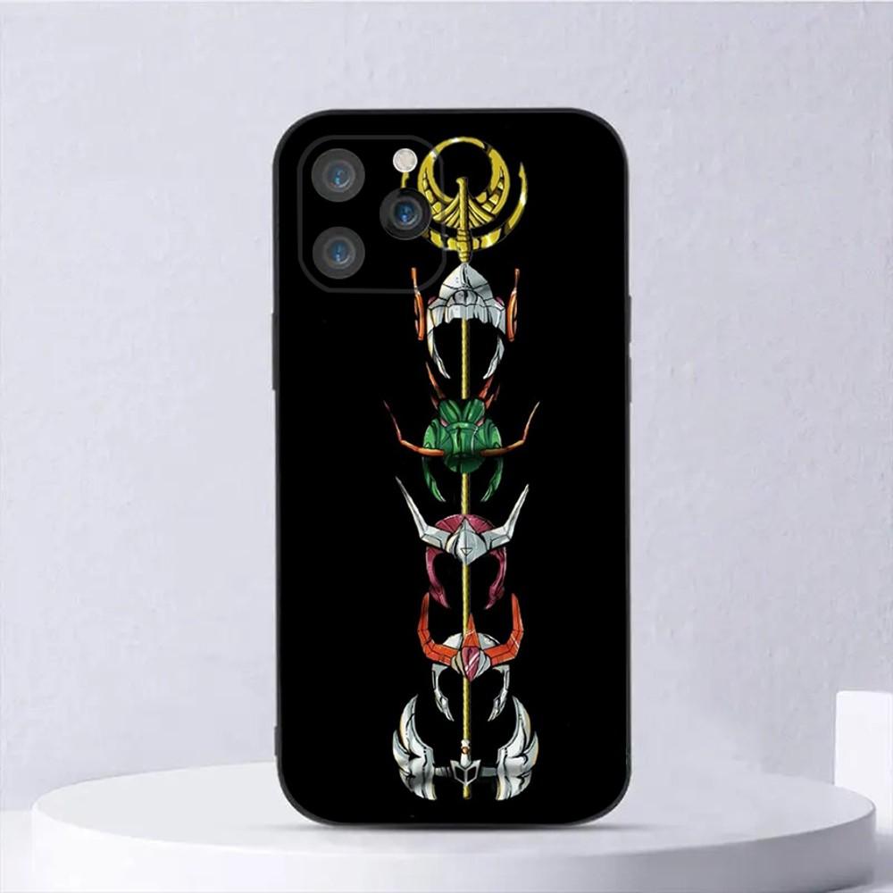 Saint Seiya Virgo Shaka Phone Case For iPhone 16,15,14,13,12,11,Plus,Pro Max,XS,X,XR,SE,Mini,8,7 Soft Silicone Black Cover