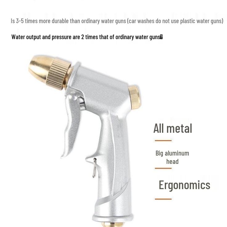 High Pressure Car Wash Water Gun with PVC Pipe and Spray Nozzle