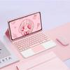 Für Mi Pad 7 6 5 6s Pro Tastaturhülle Redmi Pad SE 11 Pro 12.1 11.2 12.4 Zoll Leder Flip Cover Touchpad mit Maus