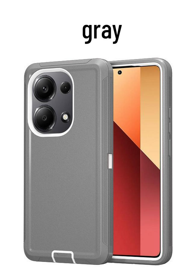 Redmi Note 13 Pro & POCO M6 Pro Anti-Drop Full-Coverage Protective Phone Case