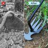 Ergonomic Grass rack Puller Manual Grass  Four-Tooth Pulling Rake Gardening Tool For Garden Landscaping Tilling
