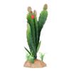 Aquarium Cactus Decoration Artificial Cactus Fish Tank Desert Reptile Decoration for Lizard Gecko