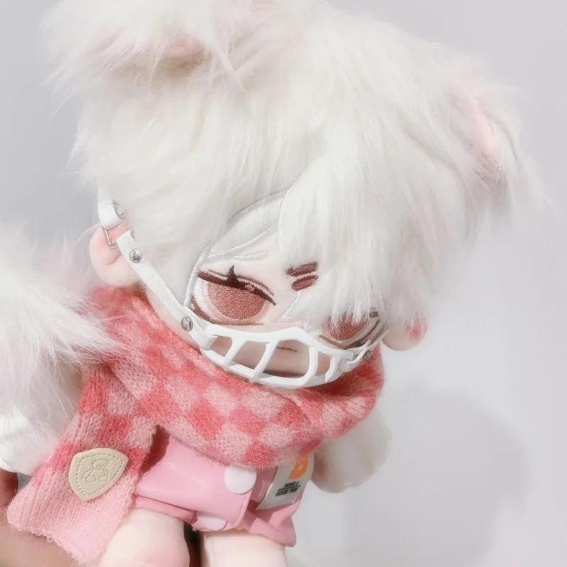 20cm Anime Pink Peach Plushie Toys Cute Plush Doll Stuffed Dress Up Cospslay Toy Customization Figure Birthday Collection Gifts