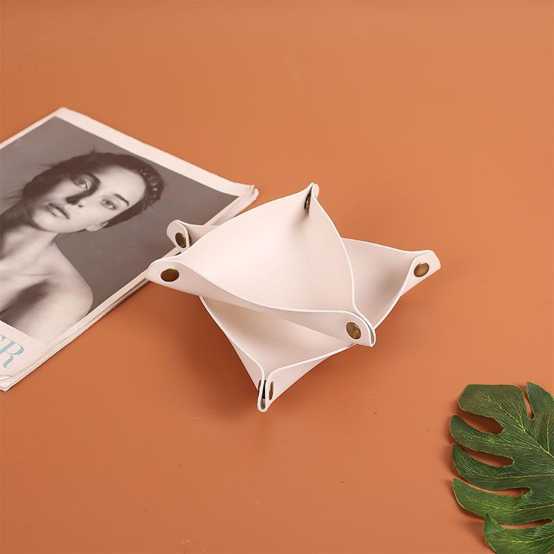 

Кожаный ящик для хранения Nordic Ins Wind Key Storage Box Desktop Perch Storage Lounge Lounge Jewelry Lipstick Tray Lounge S