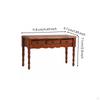 1:12 Dollhouse Desk Wood Scale Detailed