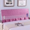 Stretchy Quilted Bed Head Cover With Lace Storage Wrinkle-resistant And All-inclusive