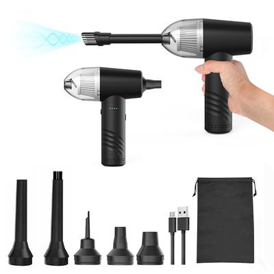 3-IN-1 Air Duster Inflator Vacuum Pump 3 Gear Adjustable 50000RPM Rechargeable Cordless Air Blower