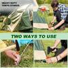 8Pcs Outdoor Tent Nails Campings Tent Peg with Hexagon Socket Ground Anchors Long Screw Thread Tent Canopies Stakes